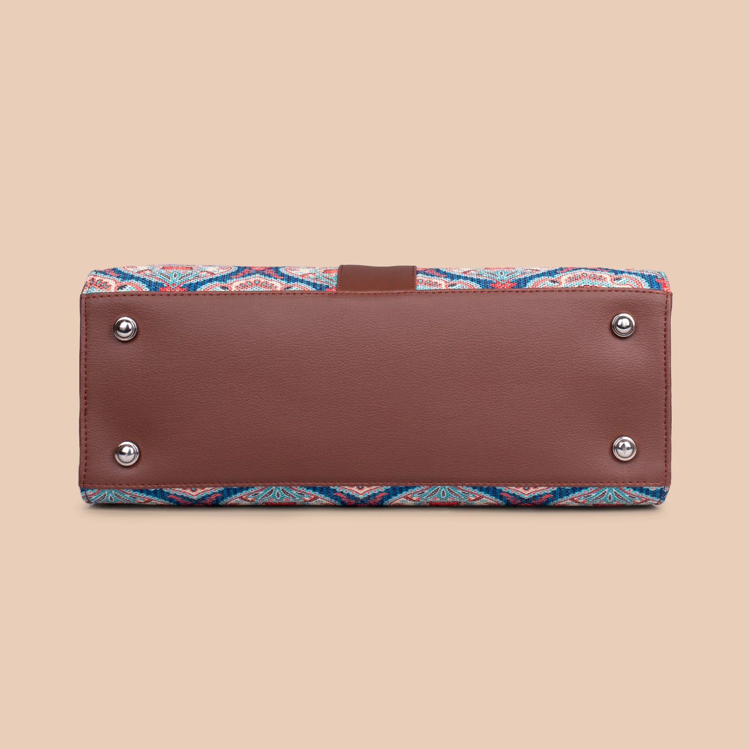 Konkona Statement Satchel Bag - Kovil Blue - Image 9