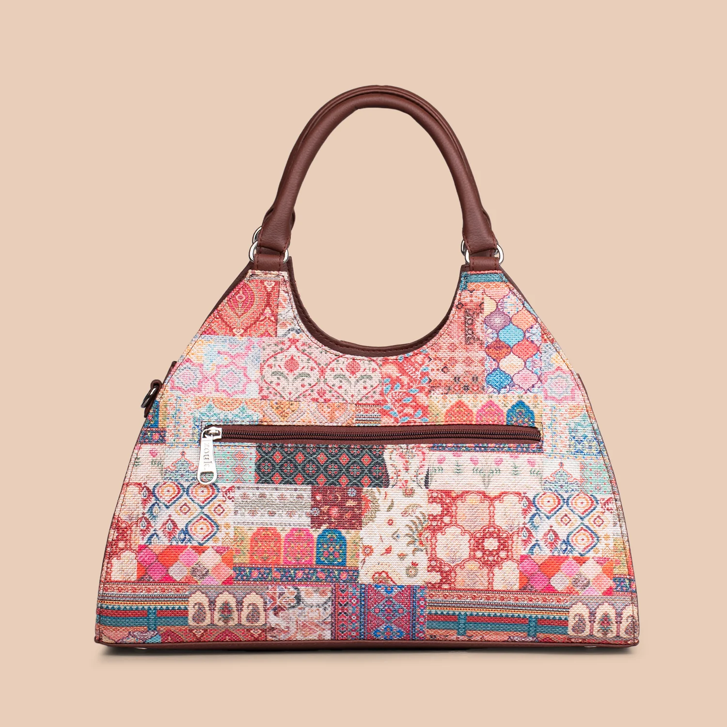 Konkona Statement Satchel Bag - Kutch Gamthi - Image 4