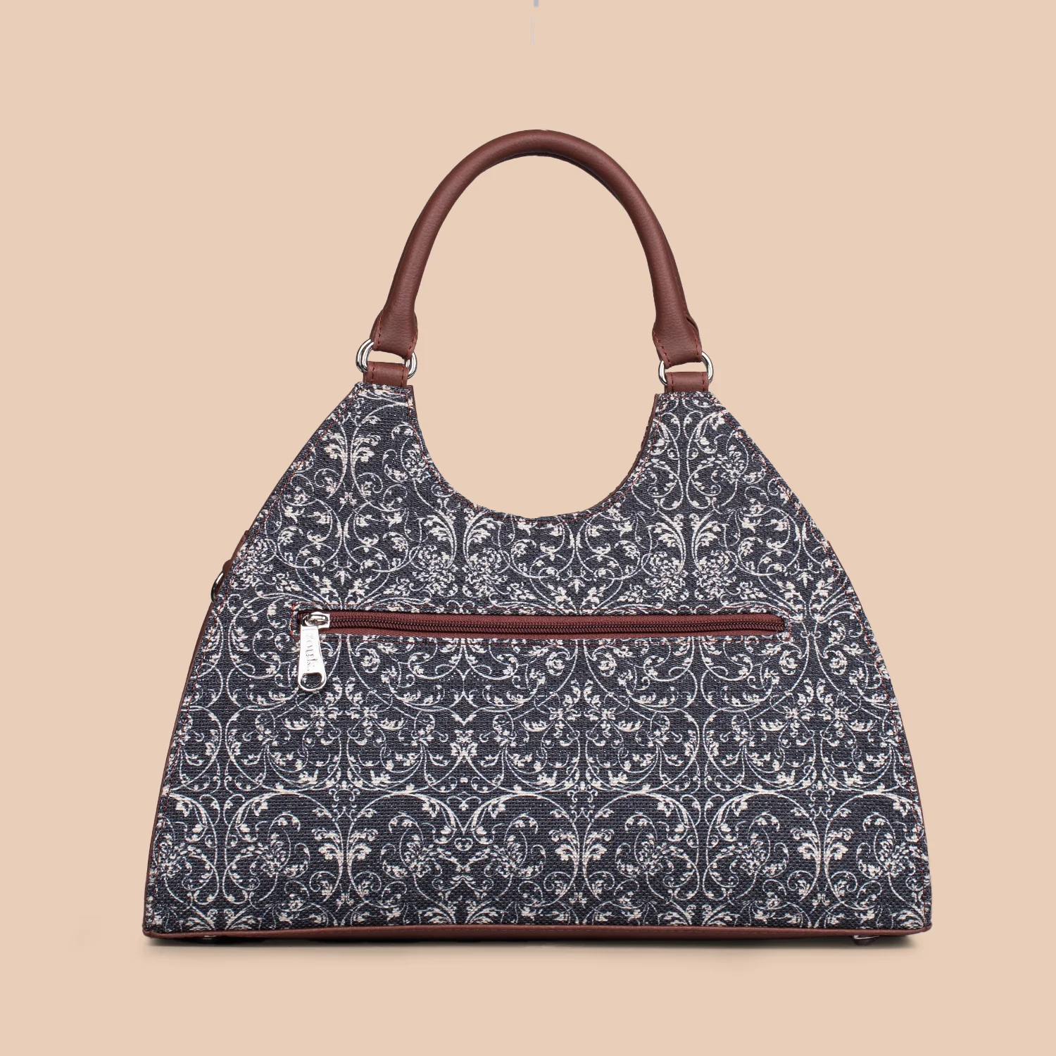 Konkona Statement Satchel Bag - Lattice Lace - Image 4