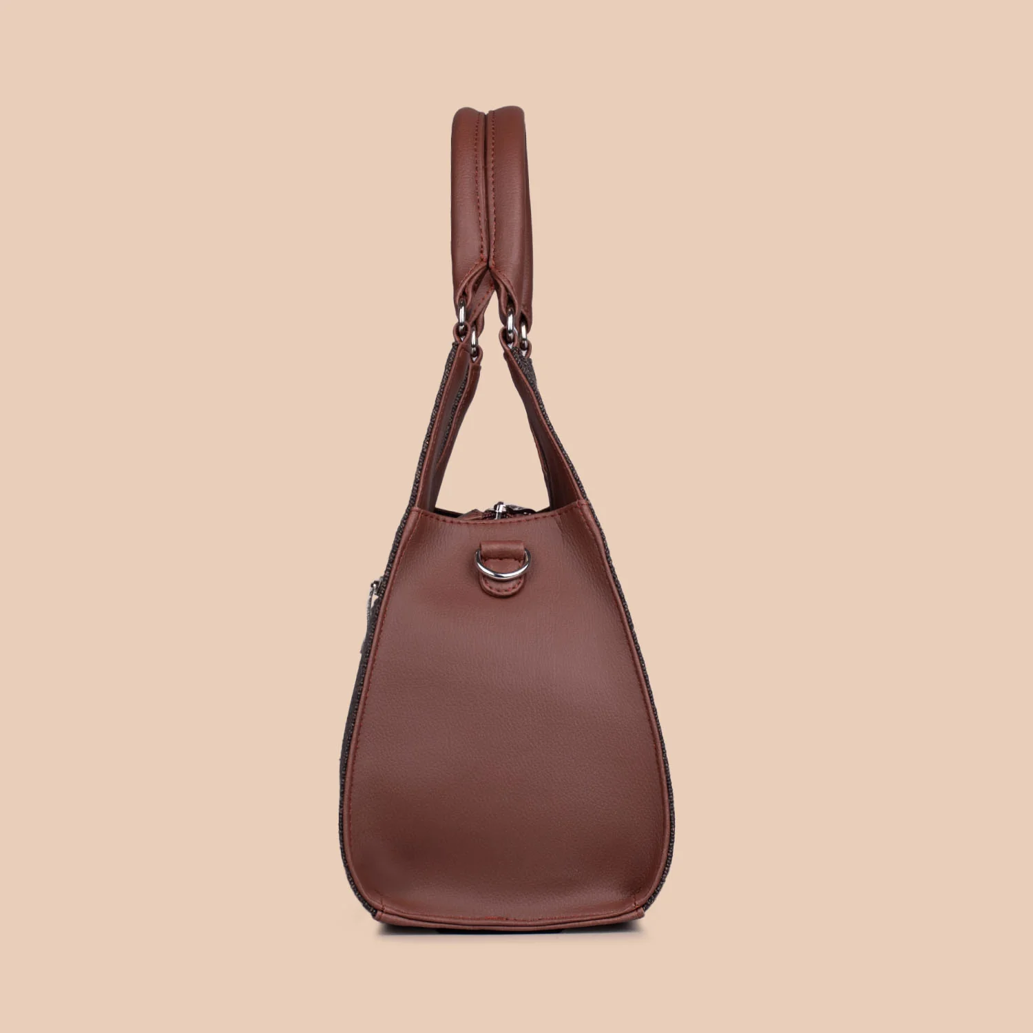 Konkona Statement Satchel Bag - Paisley Print - Image 8