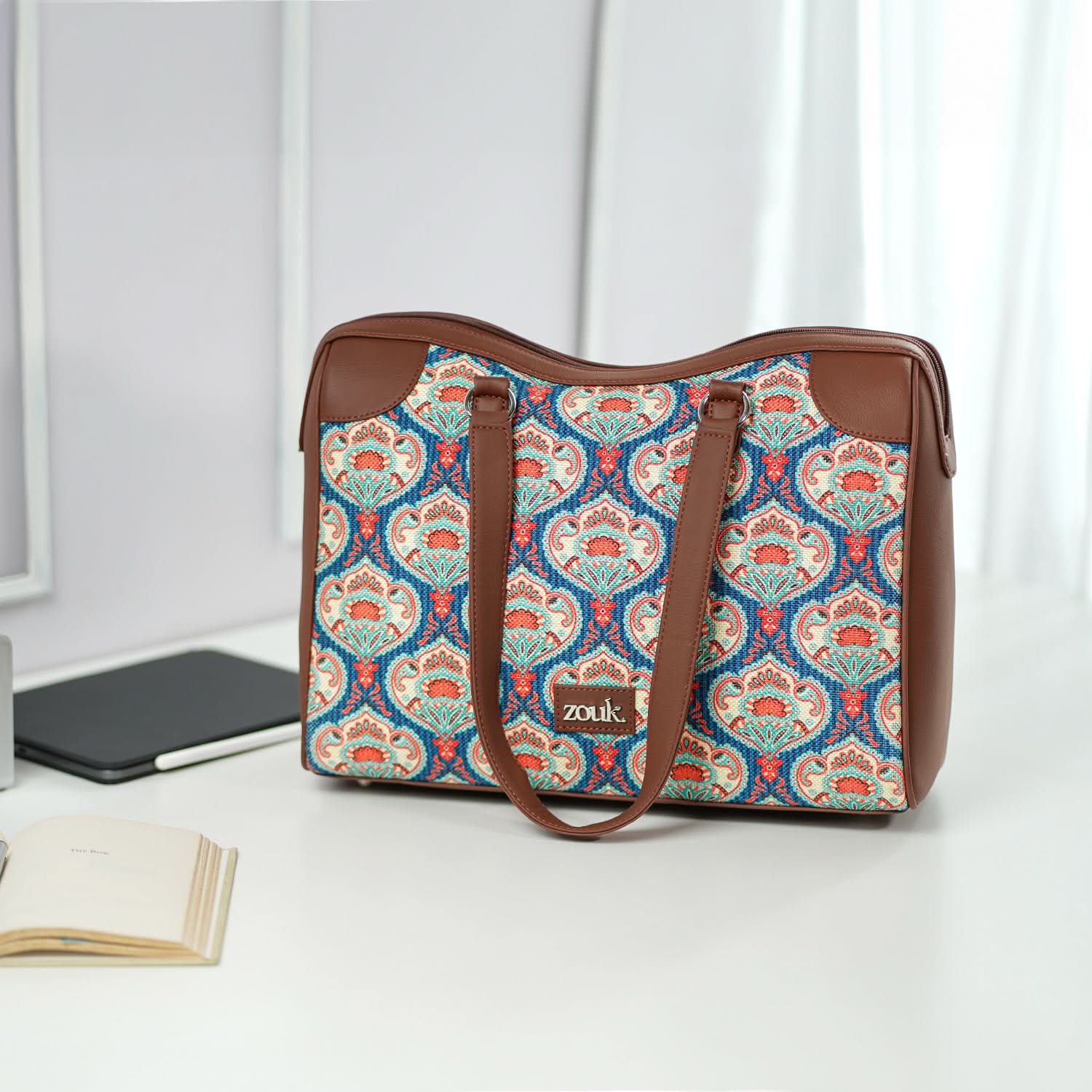 Kovil Blue Conference Office Bag - Image 2