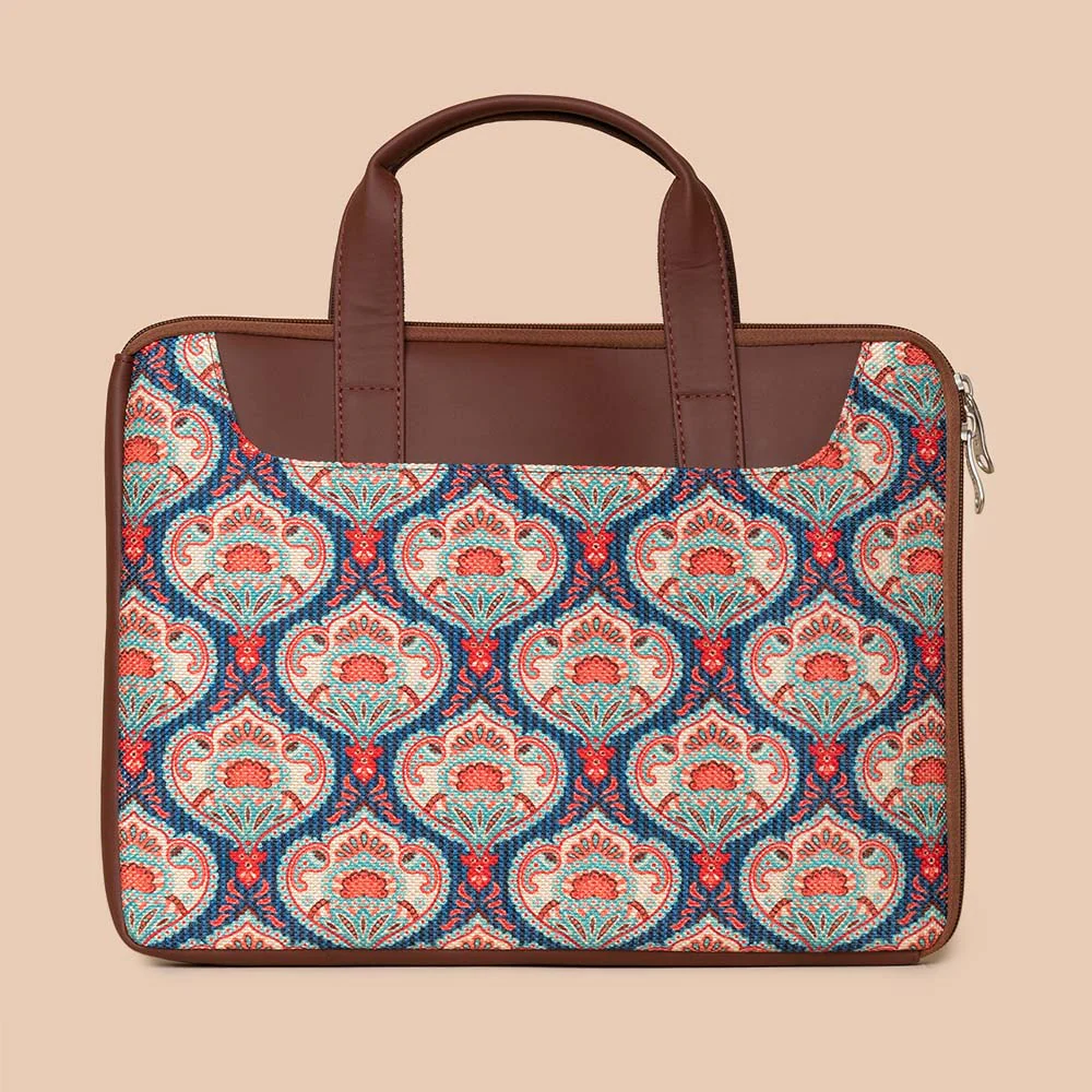 Kovil Blue L-Zippered Laptop Sleeve - Image 6