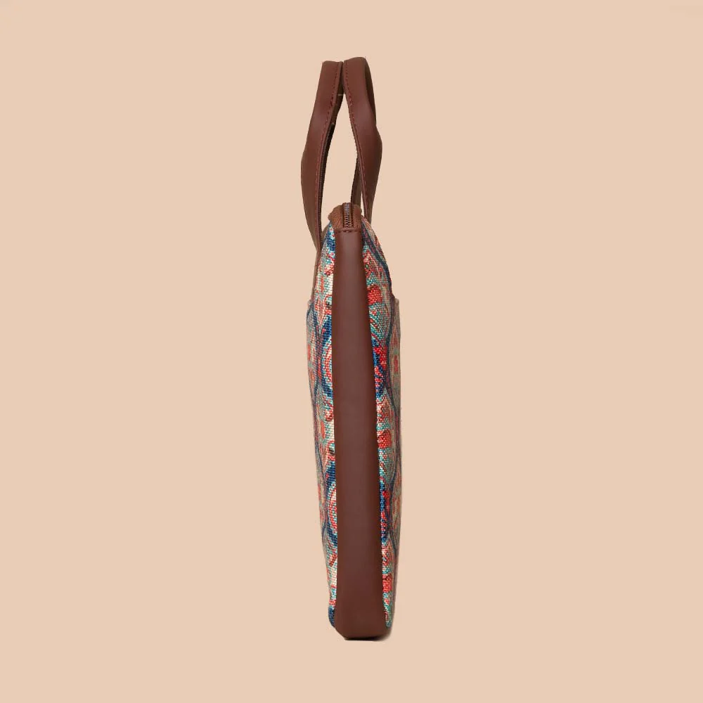 Kovil Blue L-Zippered Laptop Sleeve - Image 8