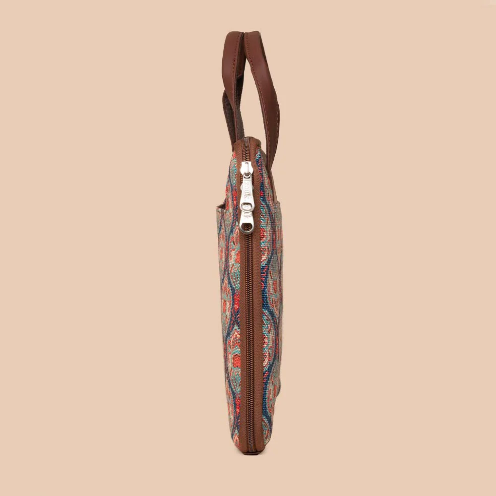 Kovil Blue L-Zippered Laptop Sleeve - Image 9