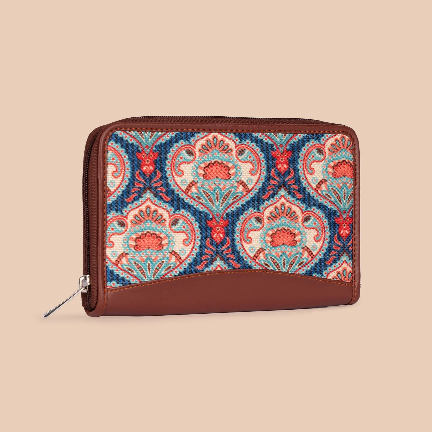 Kovil Blue- Office Bag & Chain Wallet Combo - Image 10