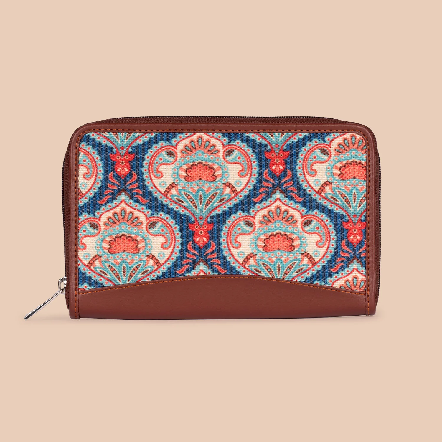 Kovil Blue- Office Bag & Chain Wallet Combo - Image 8