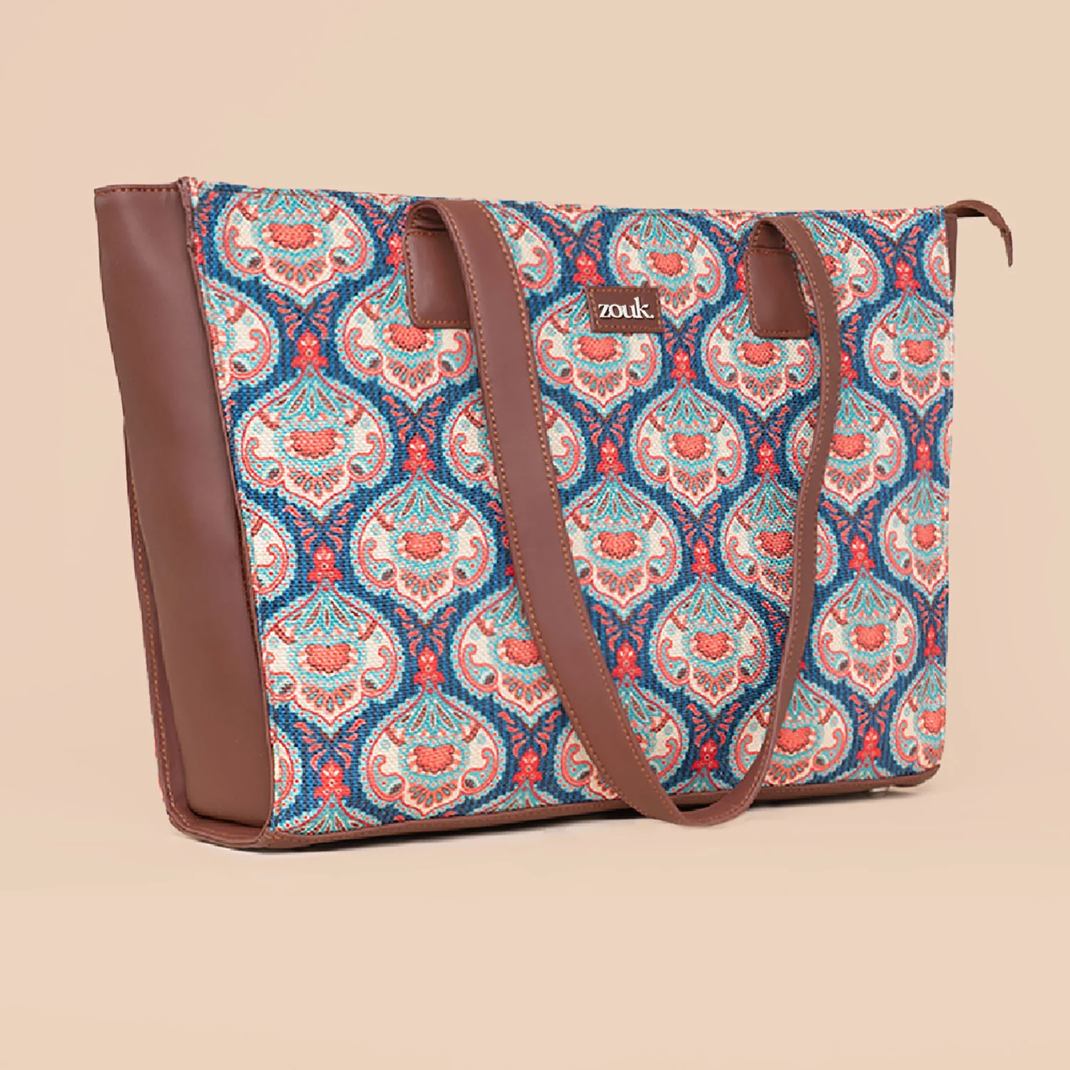 Kovil Blue Office Tote Bag - Image 4