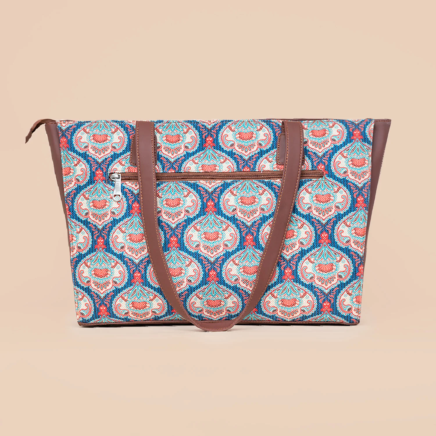 Kovil Blue - Office Tote Bag & Flap Sling Combo - Image 3