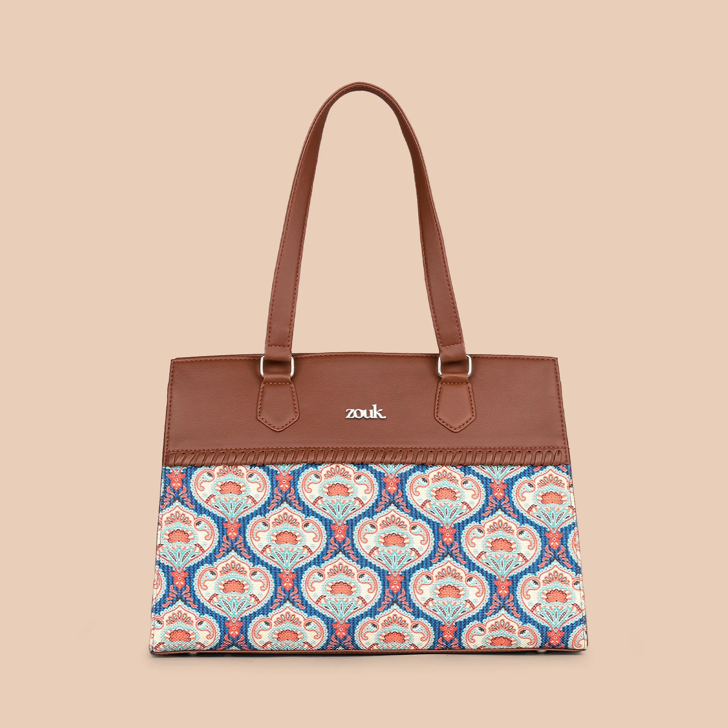 Kovil Blue Statement Business Bag - Image 3