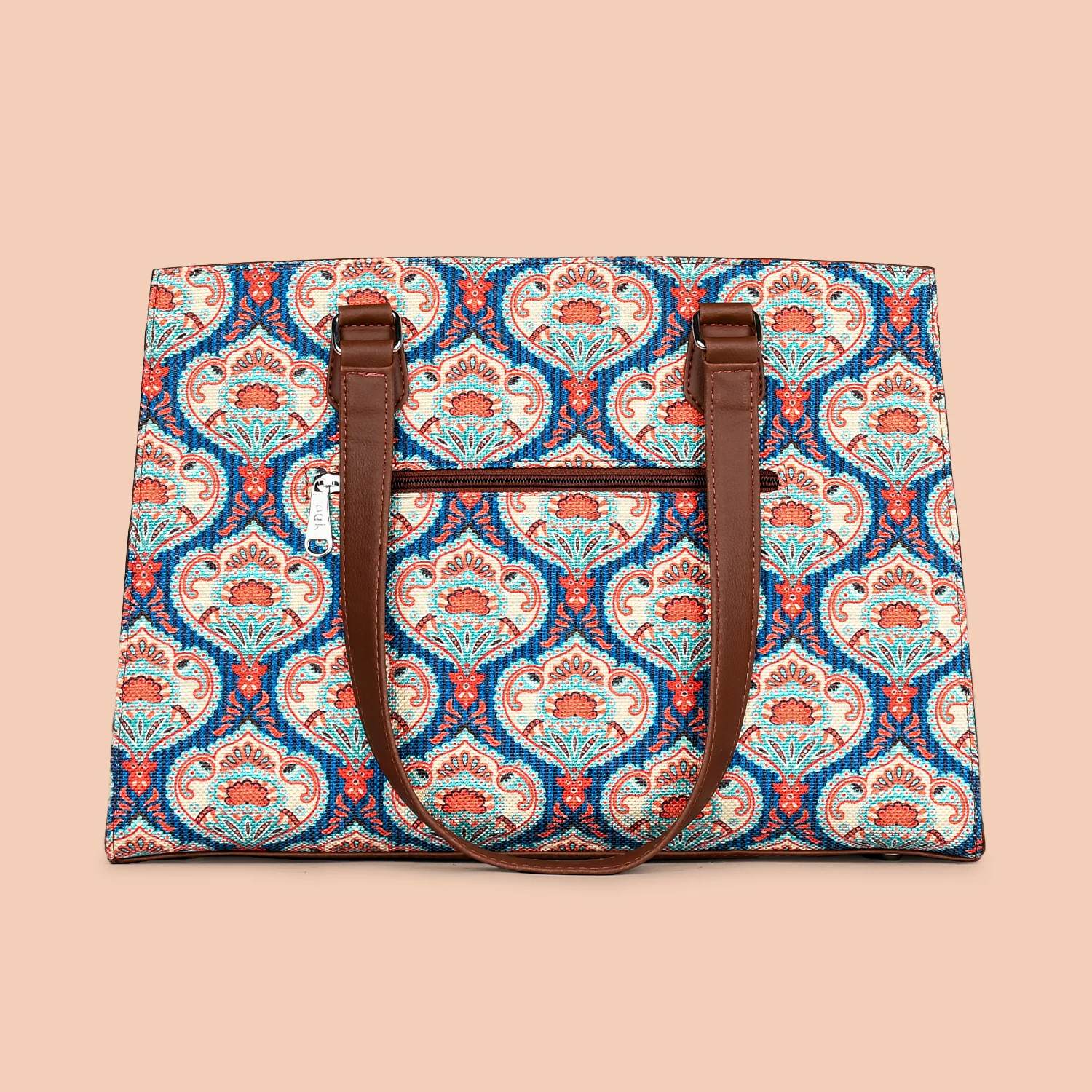 Kovil Blue Statement Business Bag - Image 4