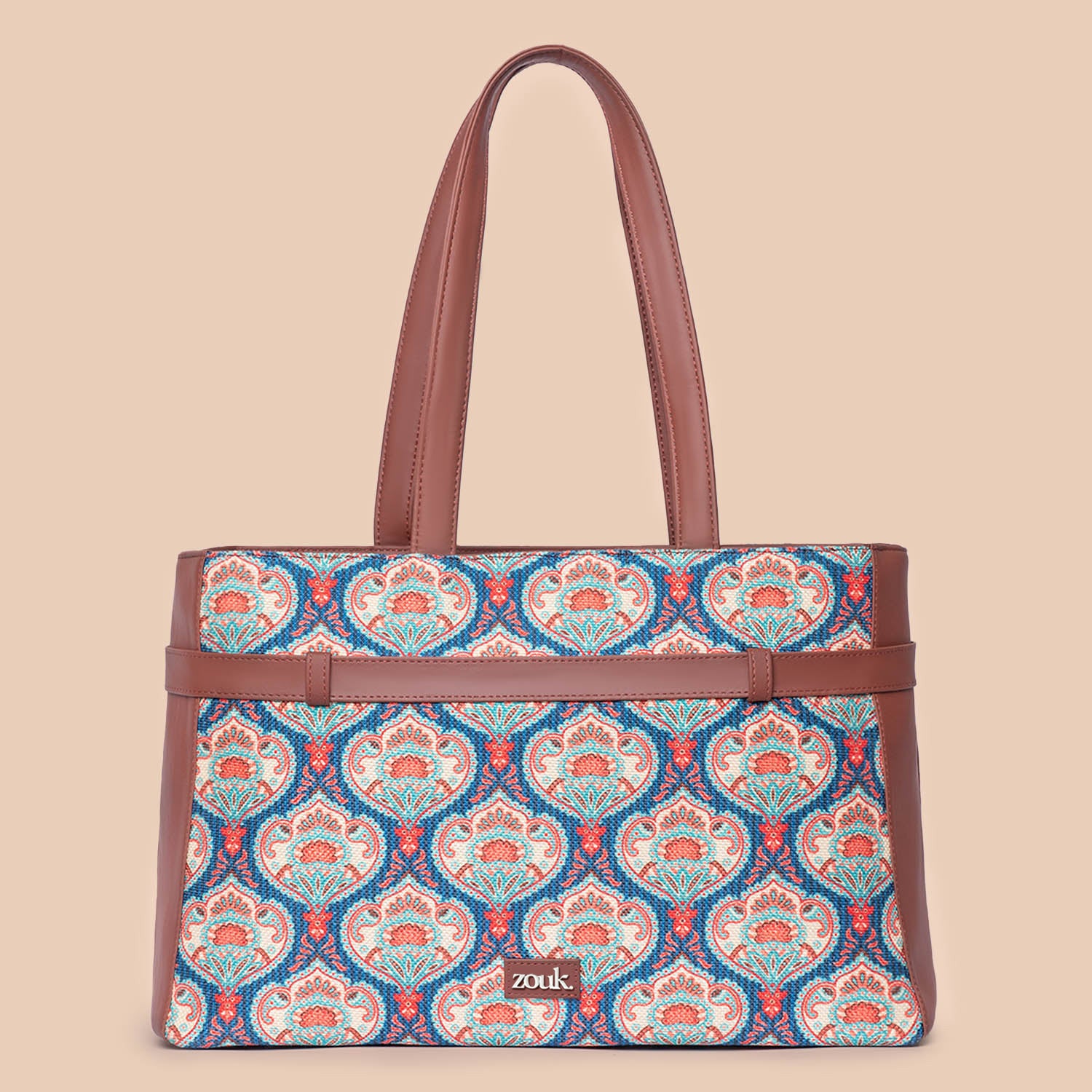 Kovil Blue Statement Office Bag - Image 3