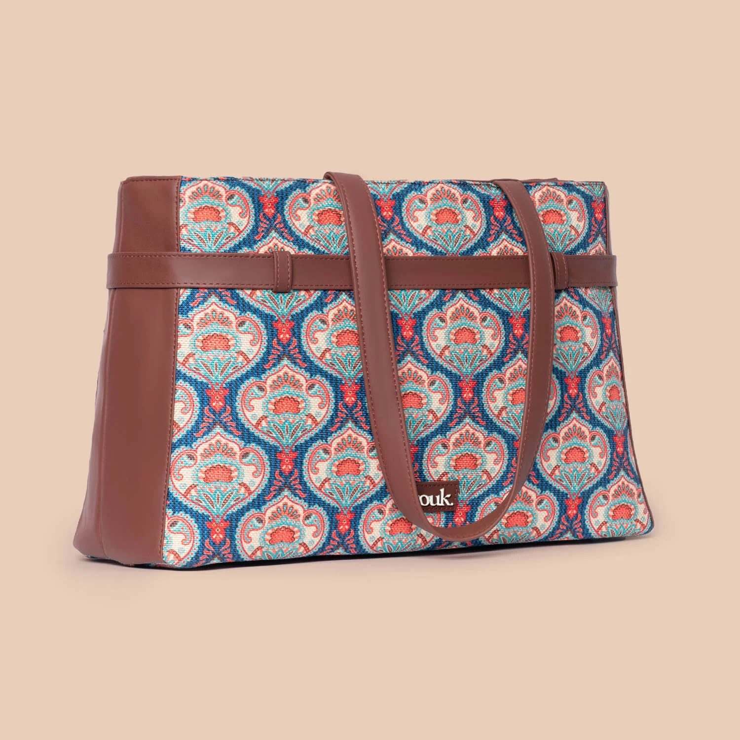 Kovil Blue Statement Office Bag - Image 5