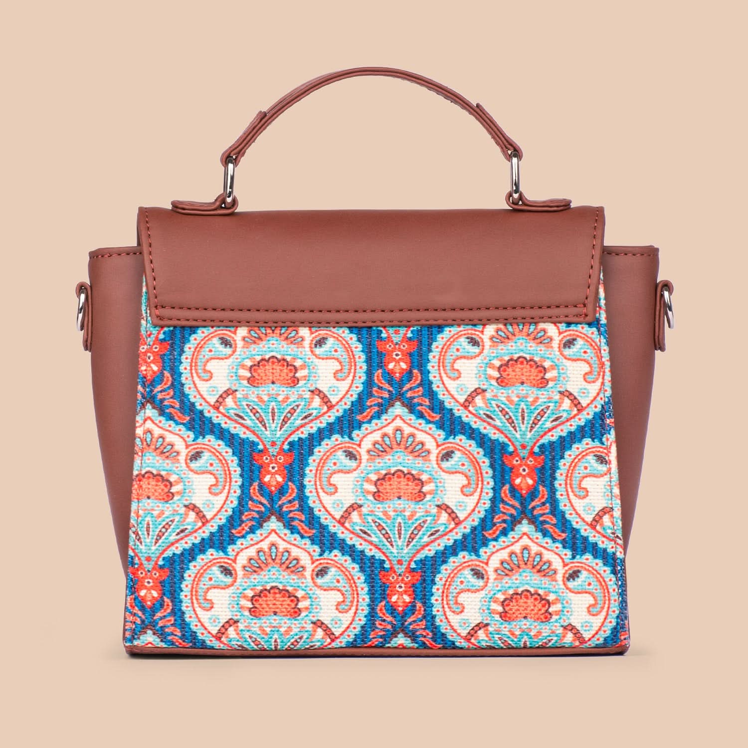 Kovil Blue Statement Sling Bag - Image 4