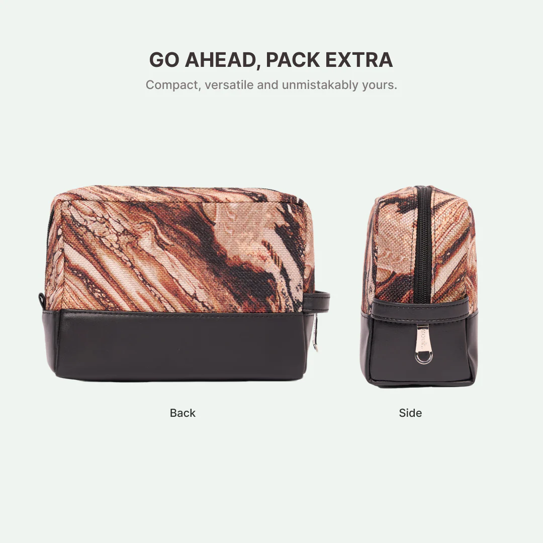 Kumaon Muse Raha Travel Pouch (Small+Medium) Combo - Image 5