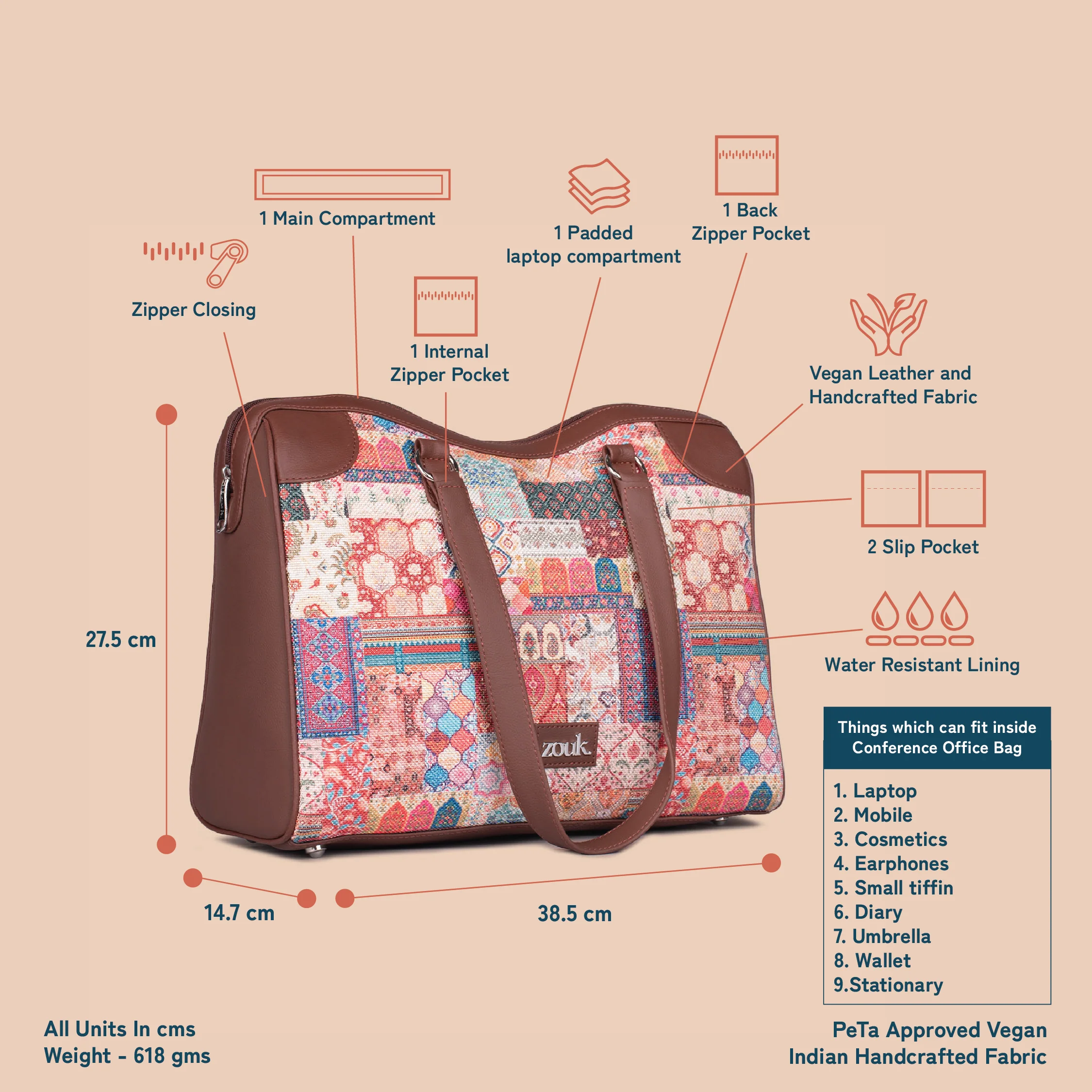 Kutch Gamthi Conference Office Bag - Image 5