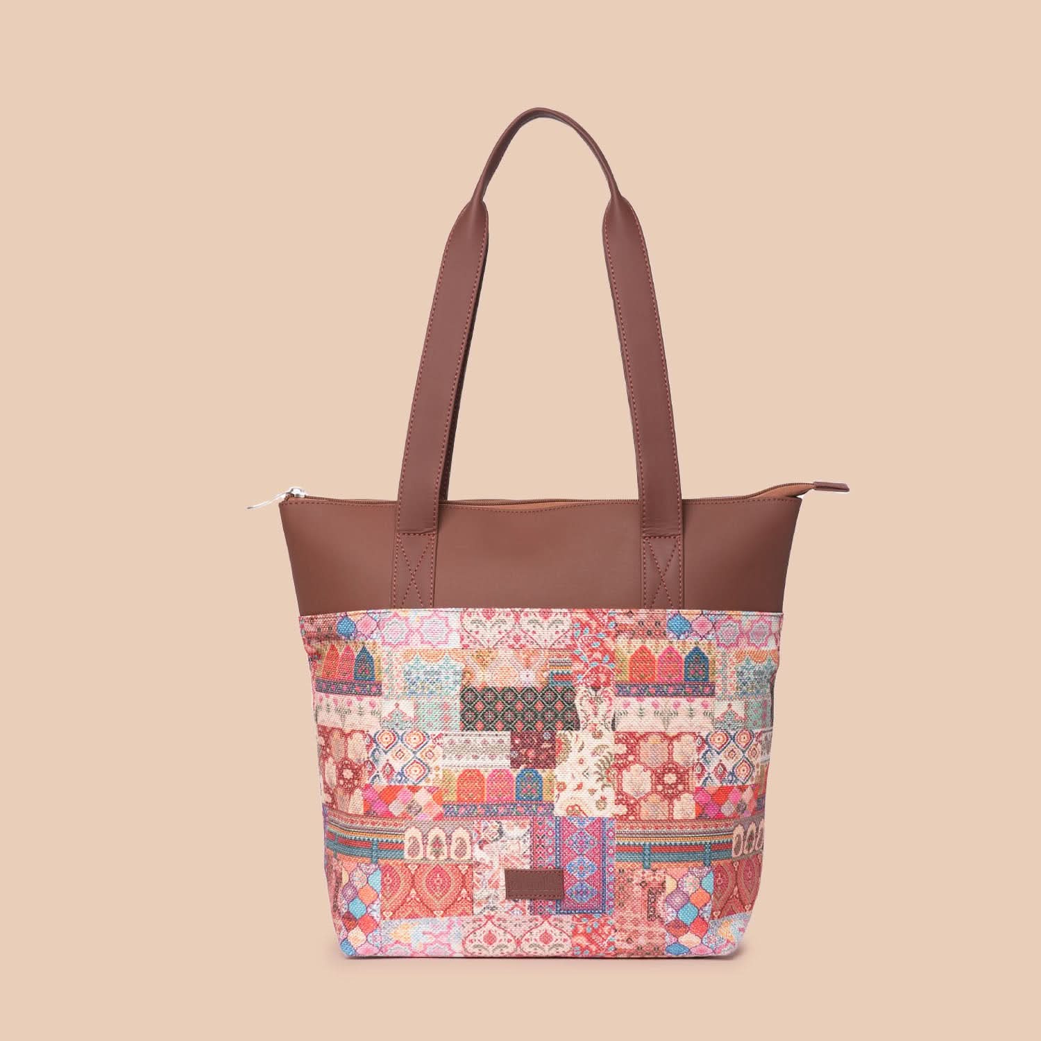 Kutch Gamthi & Gwalior Weaves - Everyday Tote Bag & Flap Sling Bag Combo - Image 2