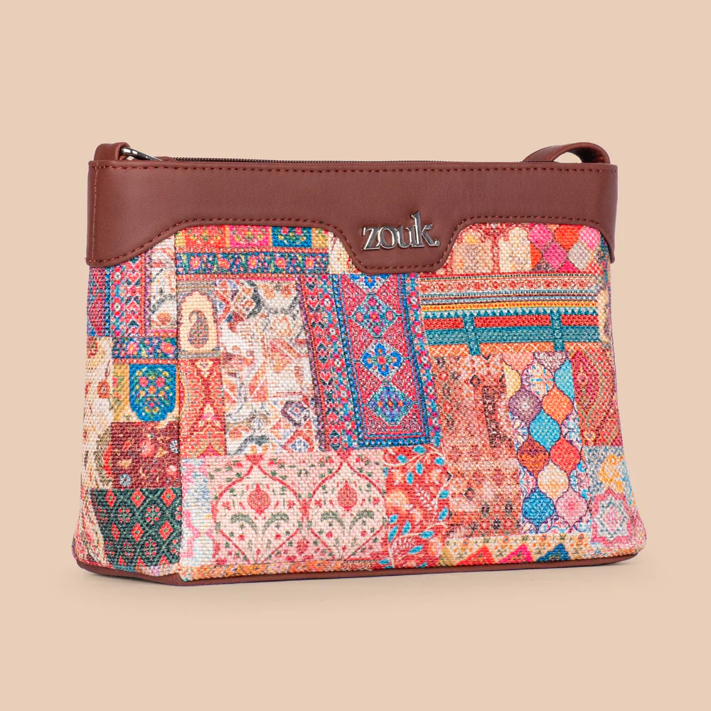 Kutch Gamthi Harmony Sling Bag and Chain Wallet (CFC) Combo - Image 3