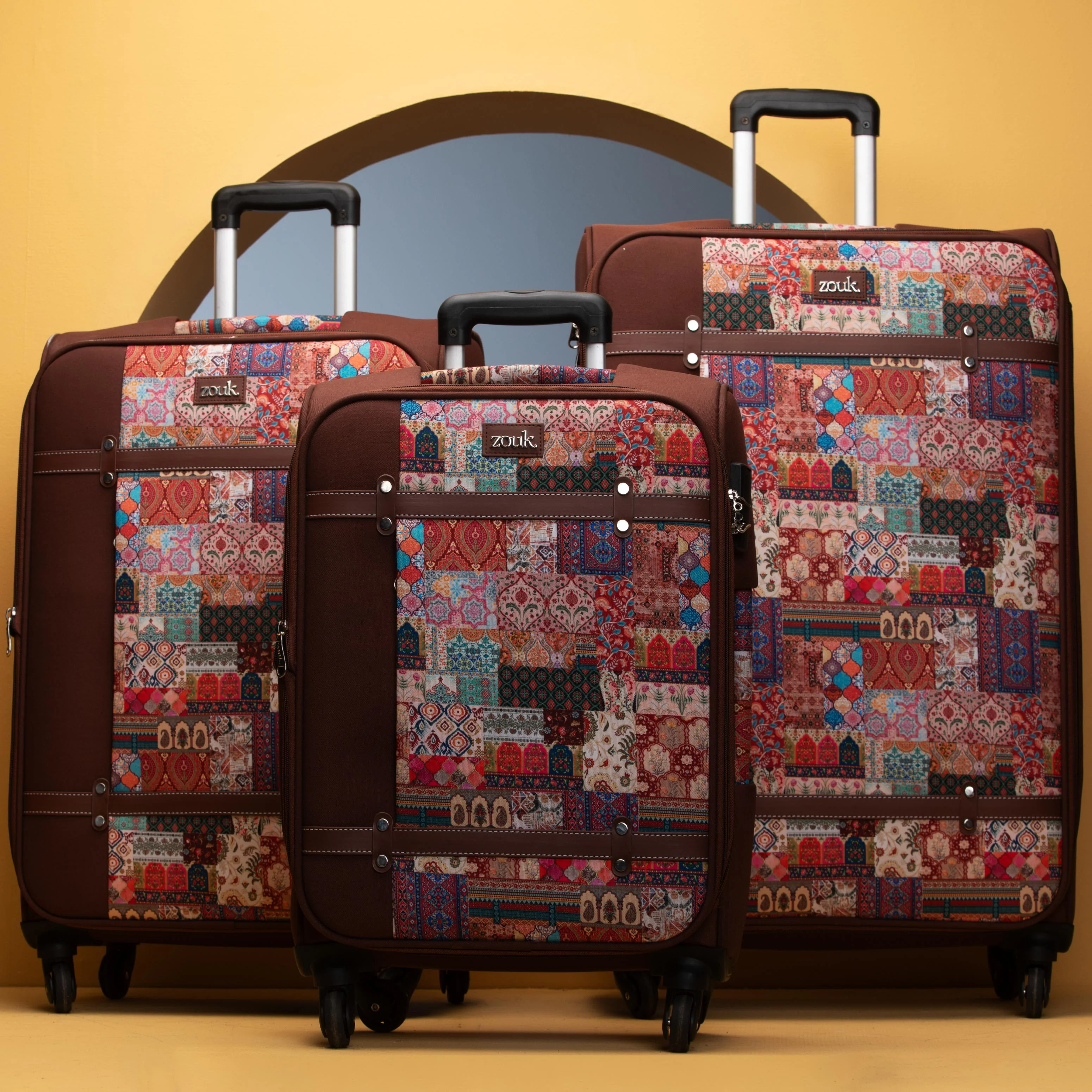 Kutch Gamthi Saira Trolley Bag Combo - Image 9