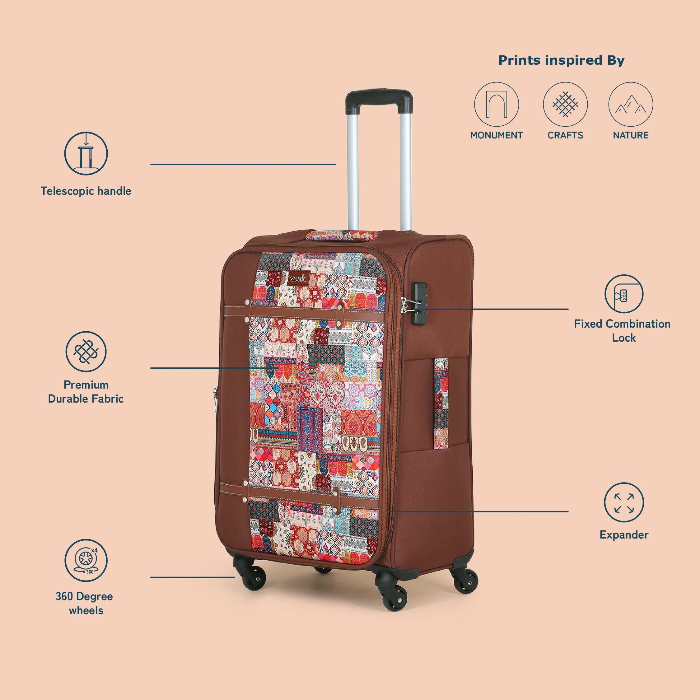Kutch Gamthi Saira Trolley x Kutch Gamthi Amalia Daypack - Image 3