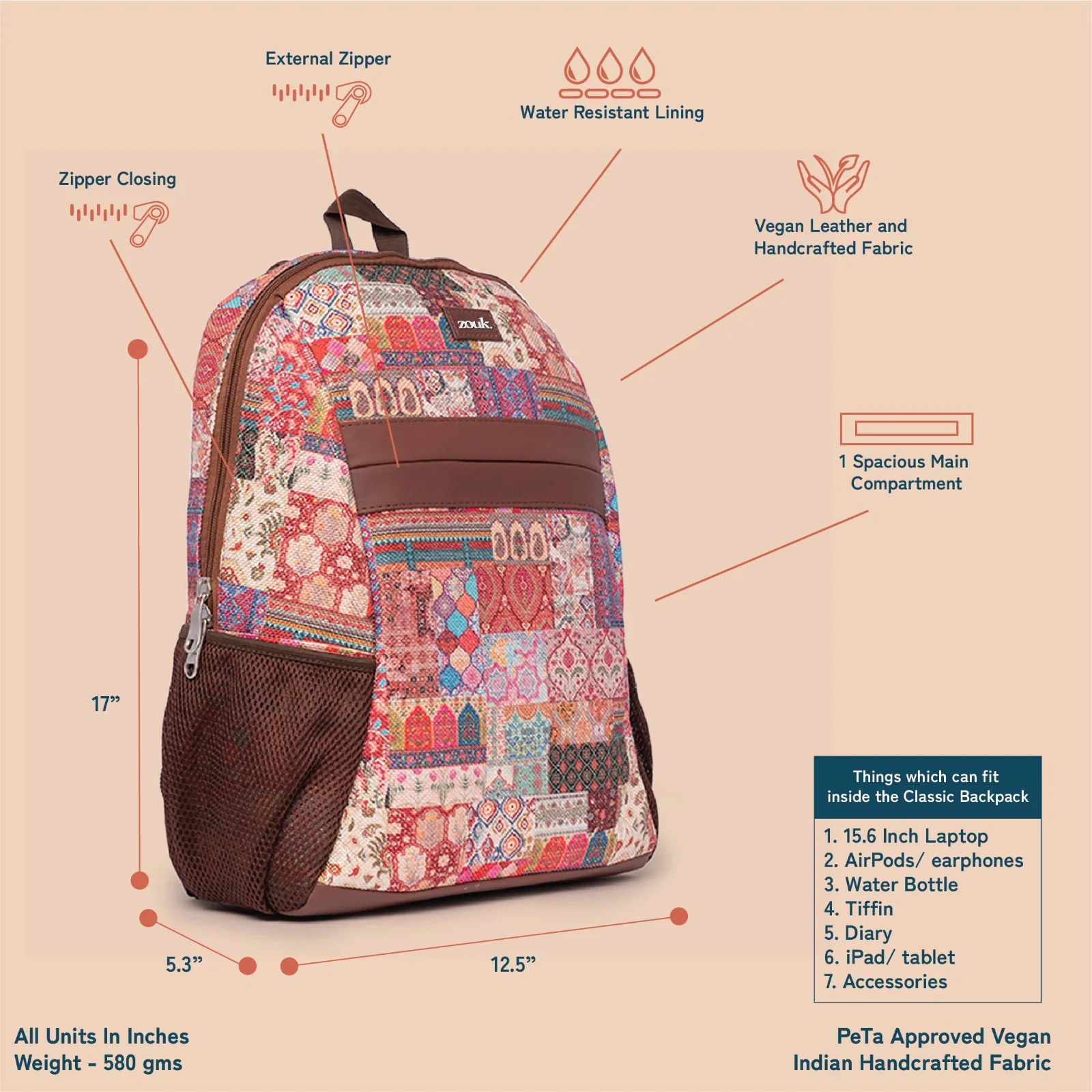 Kutch Gamthi Classic Backpack - Image 2