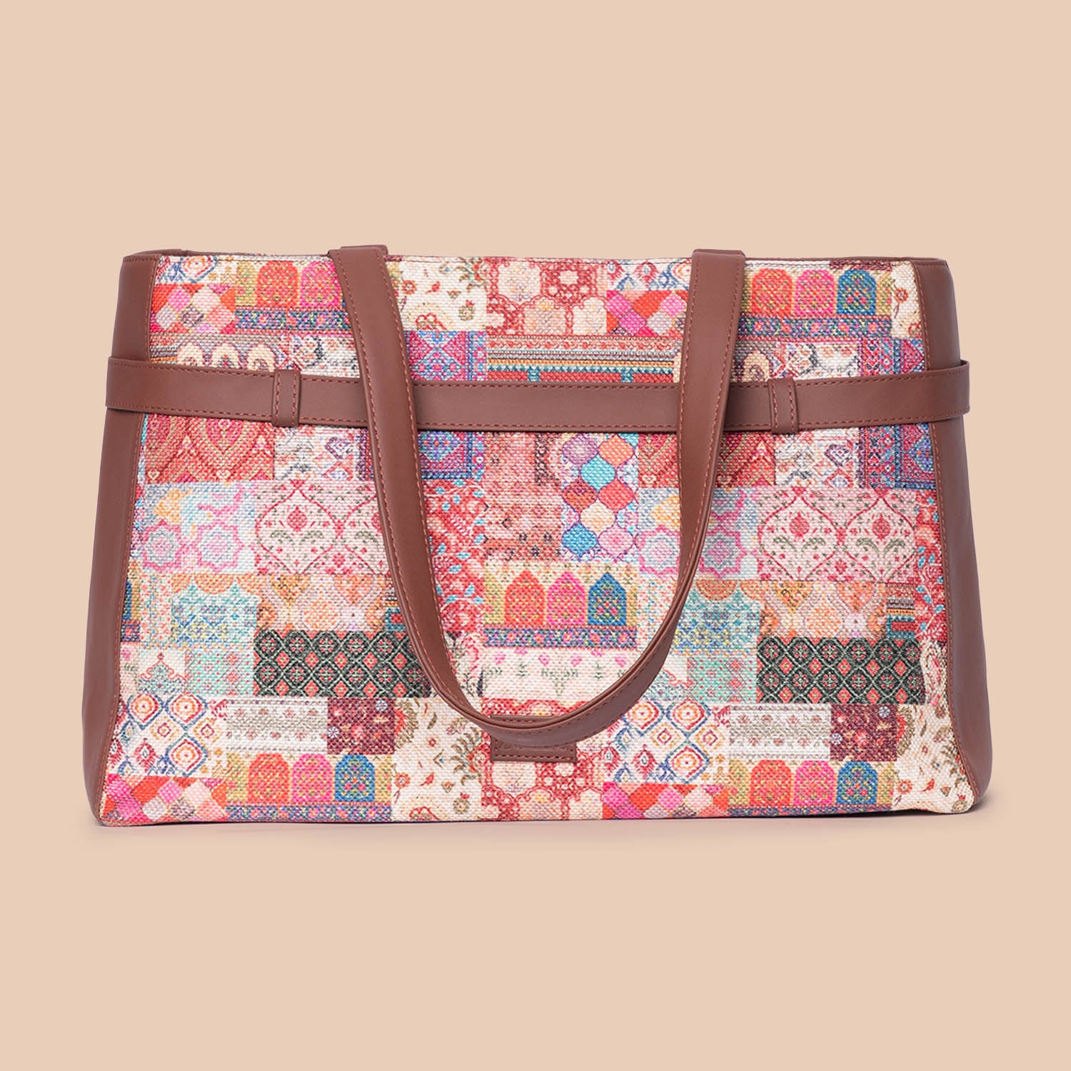 Kutch Gamthi - Statement Office Bag & Chain Wallet Combo - Image 2
