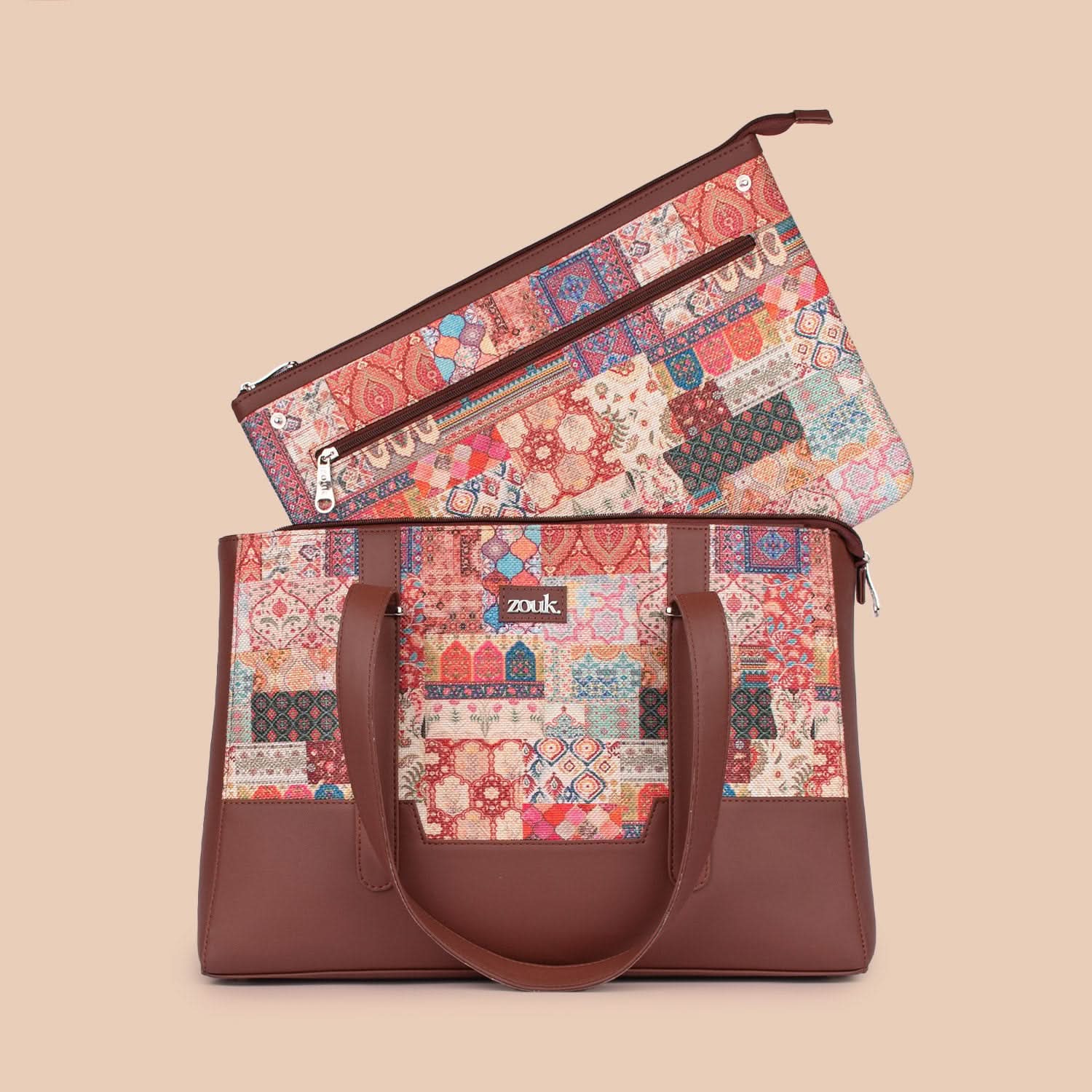 Zouk Kutch Gamthi Maya Multitasker Tote Bag - Image 3