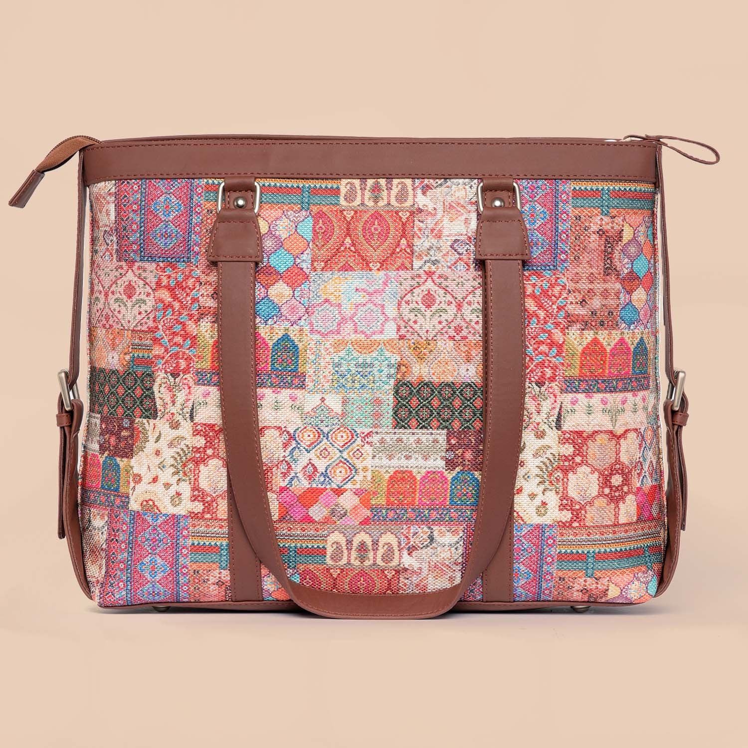 Kutch Gamthi Women's Office Bag and Chain Wallet (CFC) Combo - Image 3