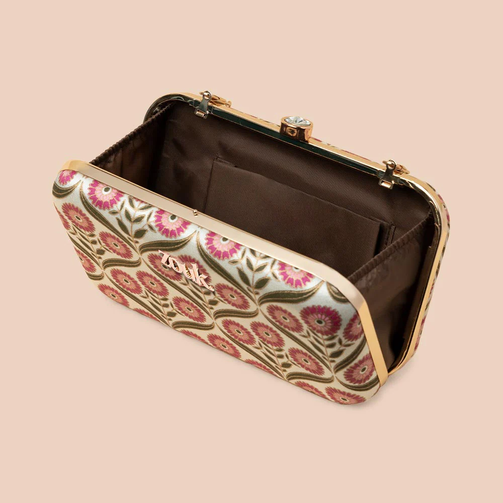 Lalbagh Florals Clutch - Image 4