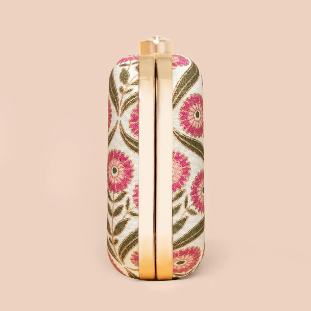 Lalbagh Florals Clutch - Image 6