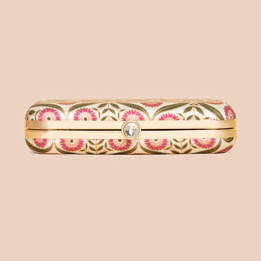 Lalbagh Florals Clutch - Image 8