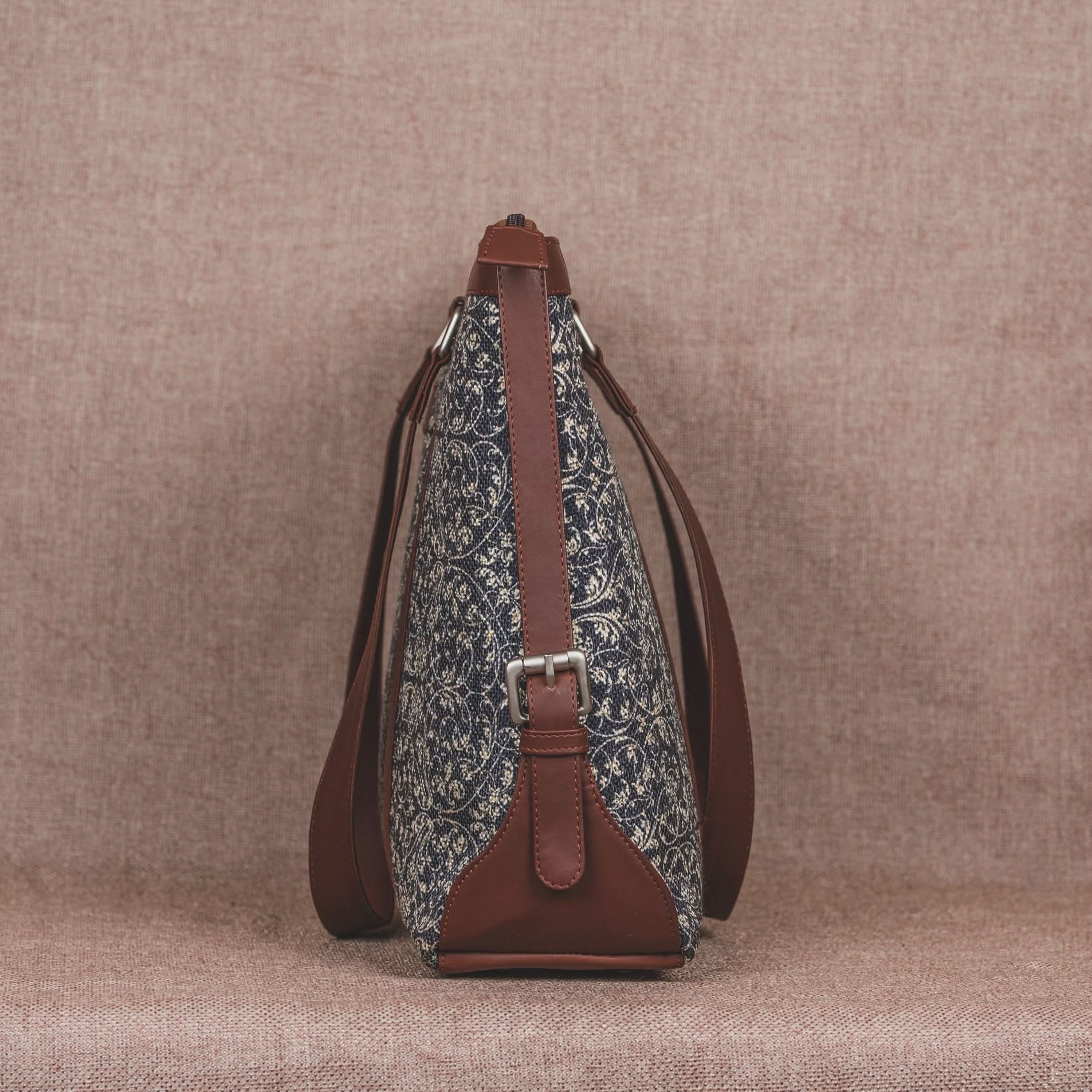 Lattice Lace & Jet Black - Women's Office Bag & Everyday Tote Bag Combo - Image 3
