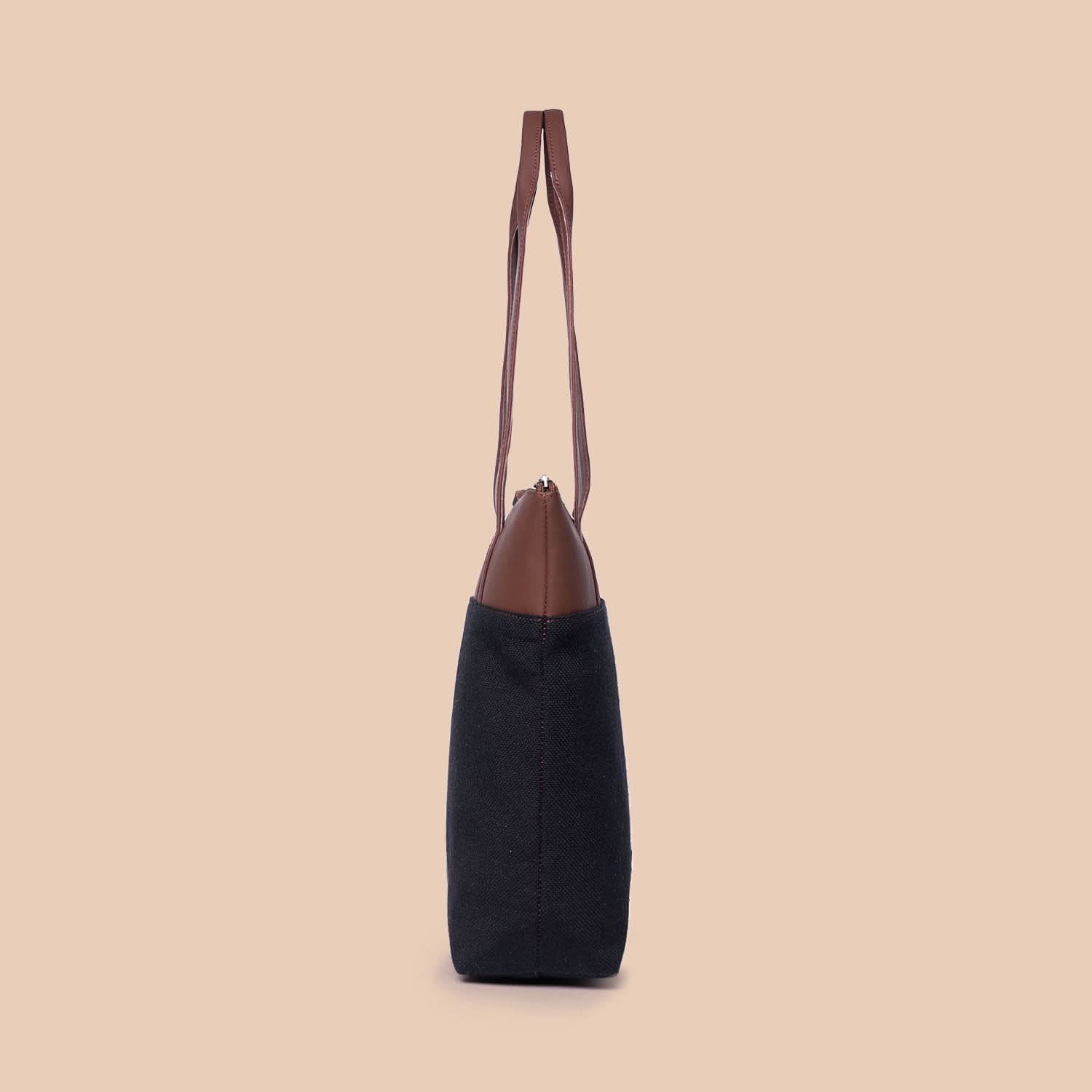 Lattice Lace & Jet Black - Women's Office Bag & Everyday Tote Bag Combo - Image 7