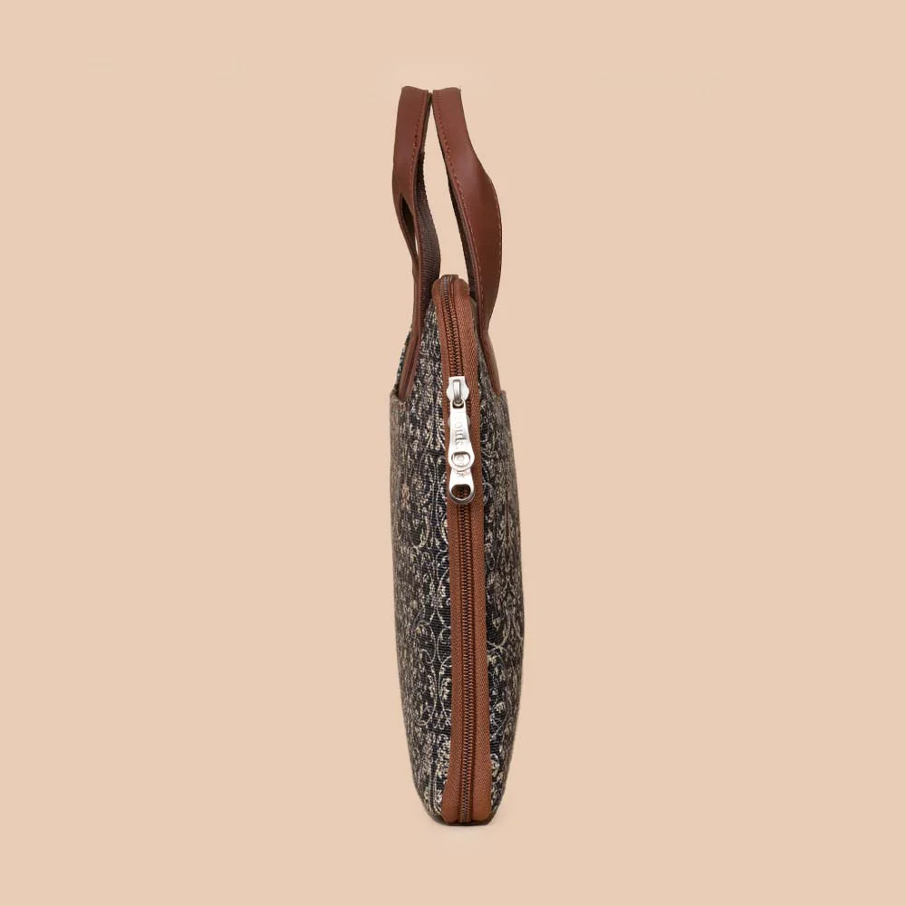 Lattice Lace L-Zippered Laptop Sleeve - Image 9