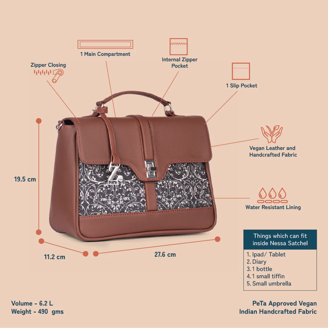 Kriti Sanon - Lattice Lace Nessa Satchel - Image 3