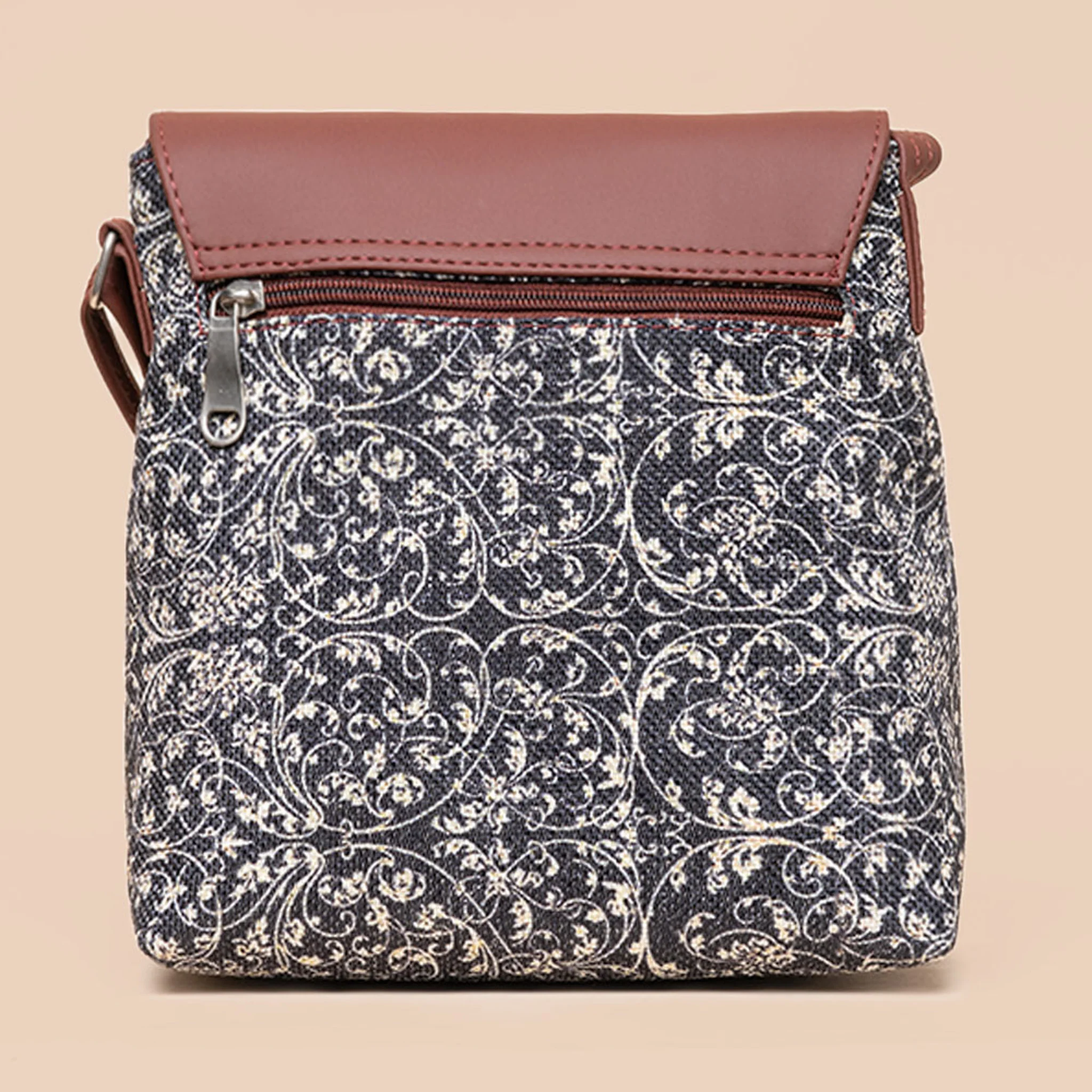 Lattice Lace - Office Tote Bag & Flap Sling Combo - Image 8