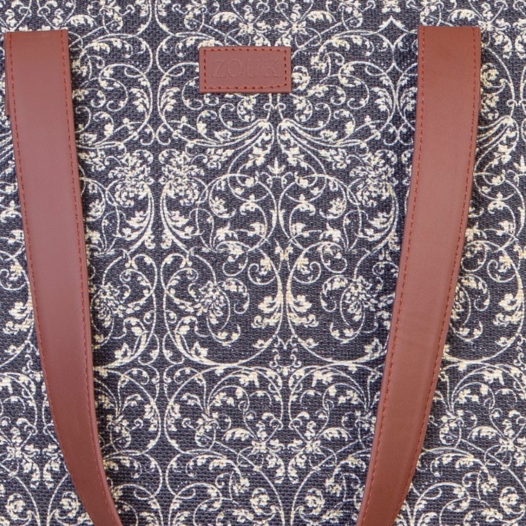 Lattice Lace Side Tote Bag - Image 6