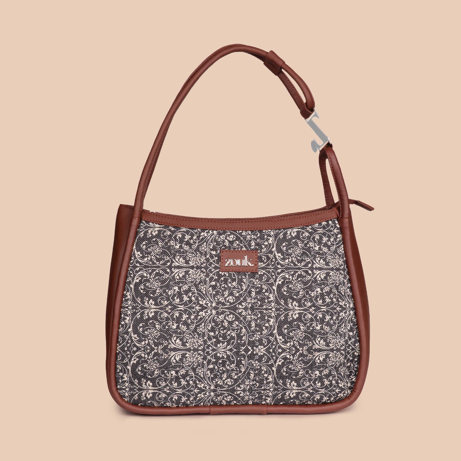 Lattice Lace Sleek Shoulder Bag - Image 2