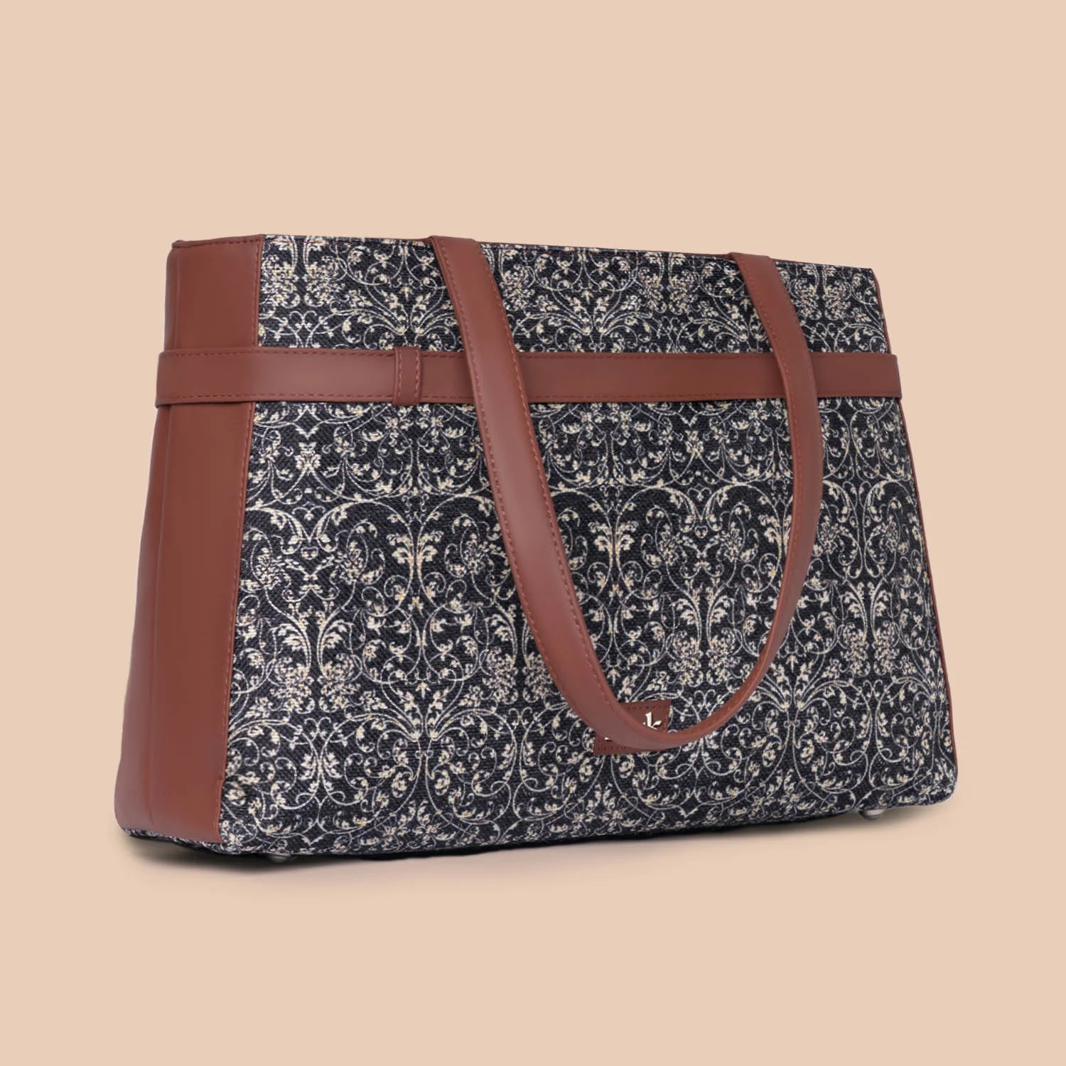 Lattice Lace Statement Office Bag - Image 4