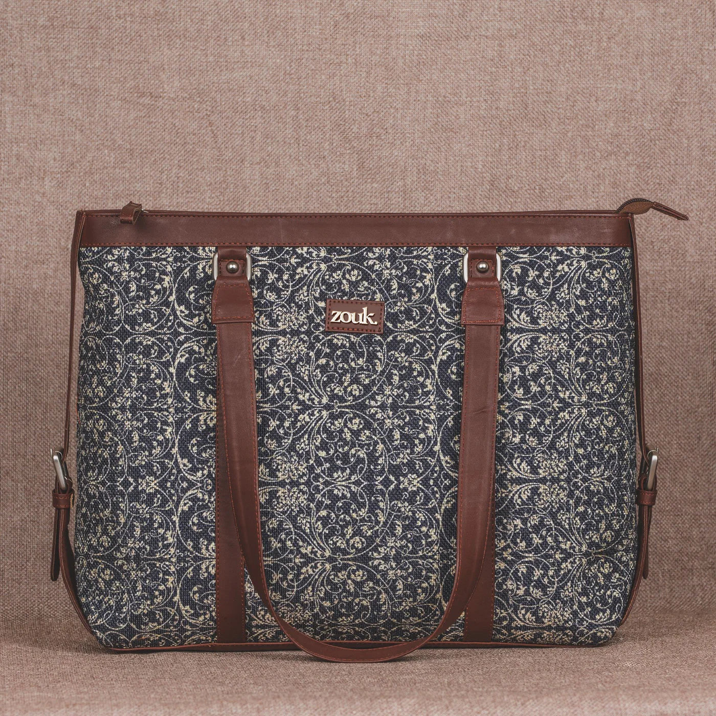 Lattice Lace Structured Shoulder Bag and Women's Office Bag Combo - Image 2
