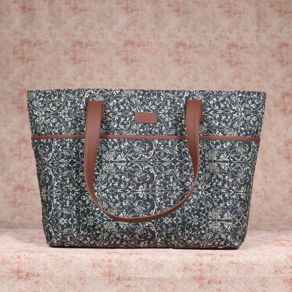 Lattice Lace - Tote Bag & Chain Wallet Combo - Image 2