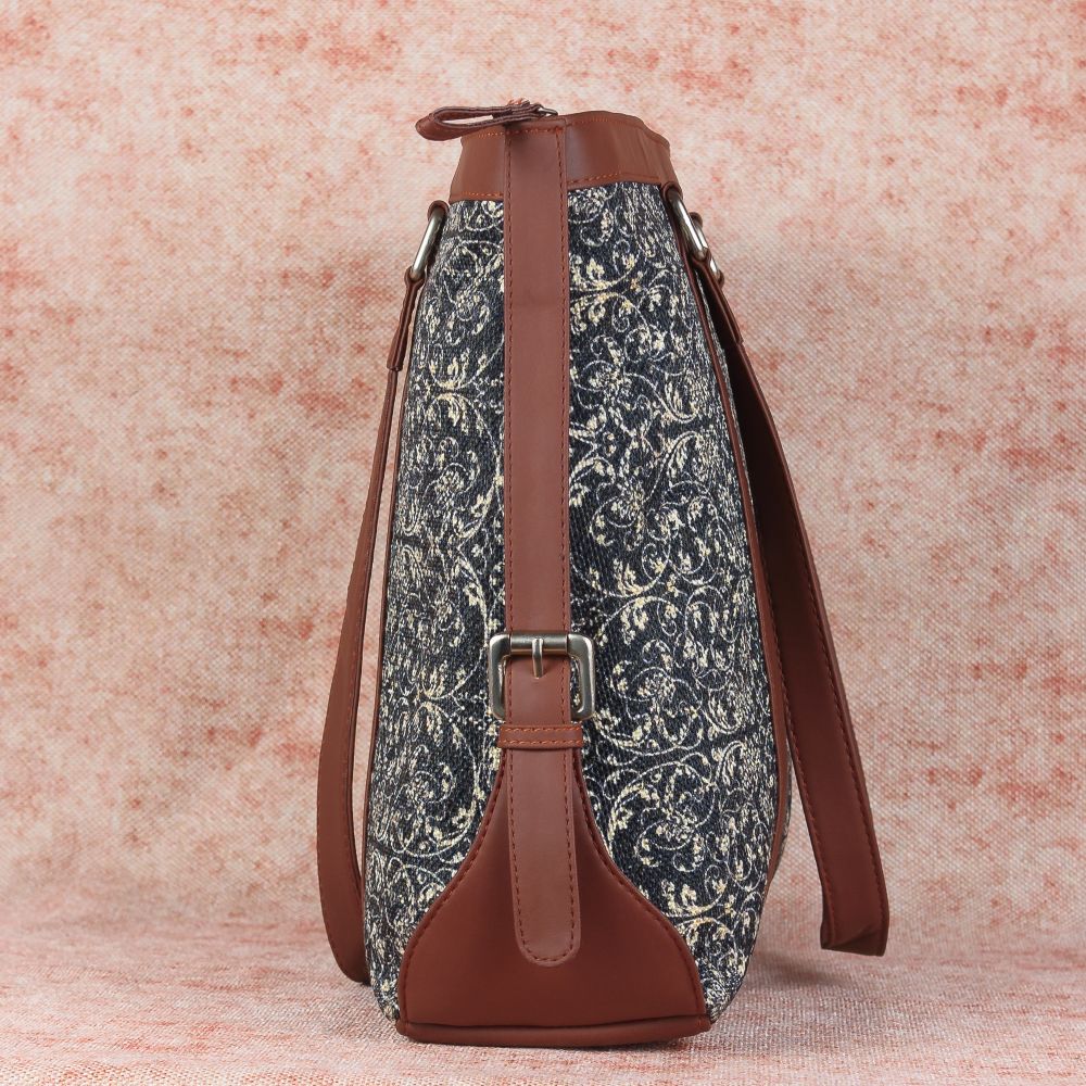 Lattice Lace - Women's Office Bag & Sling Bag Combo - Image 4