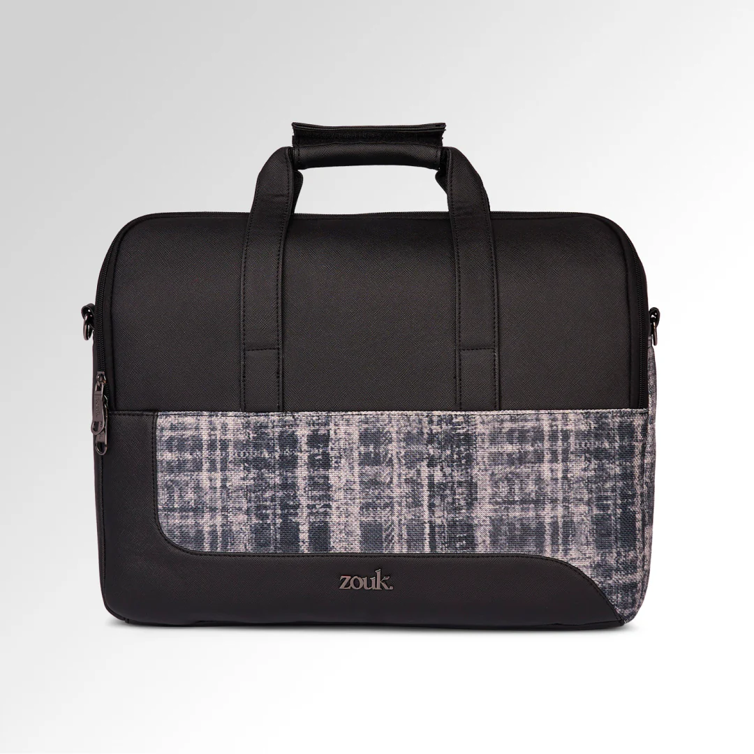 Leh Grit Office Laptop Bag (Black) - Image 3