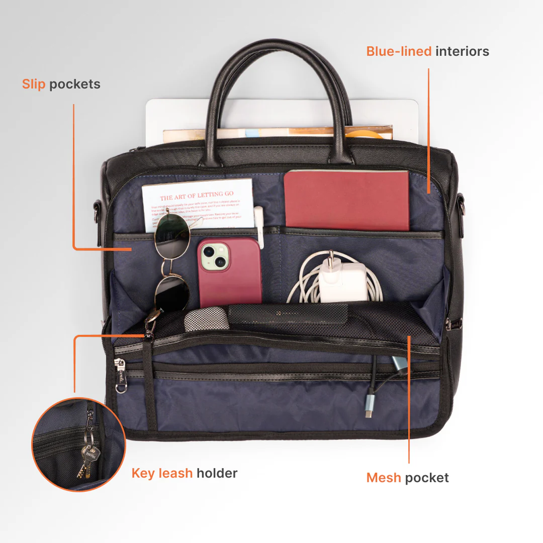 Leh Grit Pro Laptop Bag (Black) - Image 8