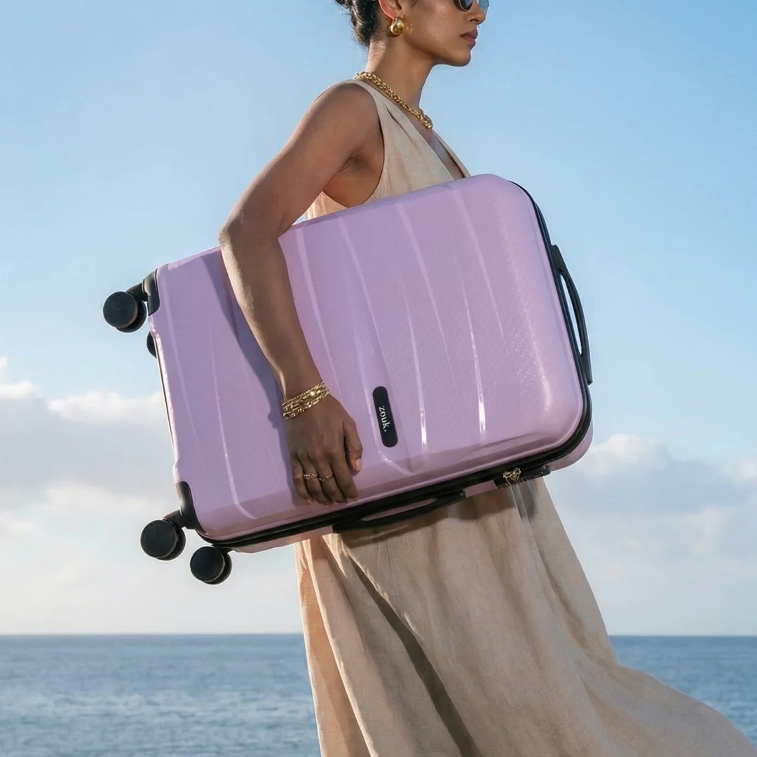 Lilac Aira Trolley Bag - Image 5