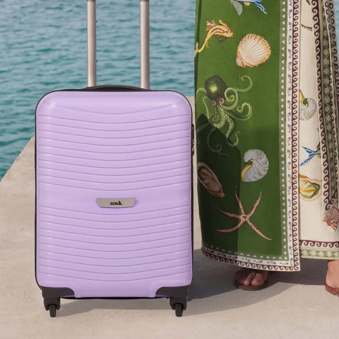 Lilac Zoya Trolley Bag (Cabin) - Image 6