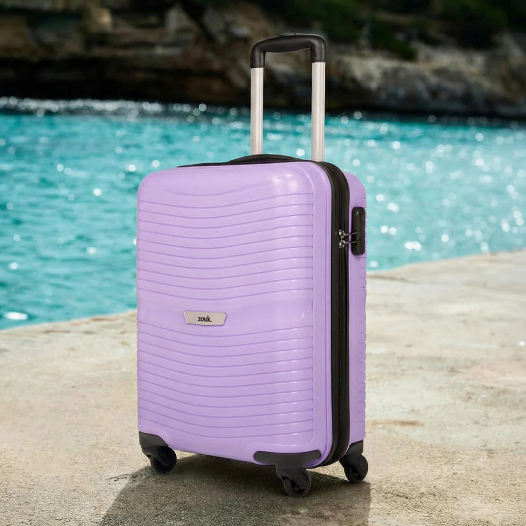 Lilac Zoya Trolley Bag Combo (Medium & Large) - Image 2
