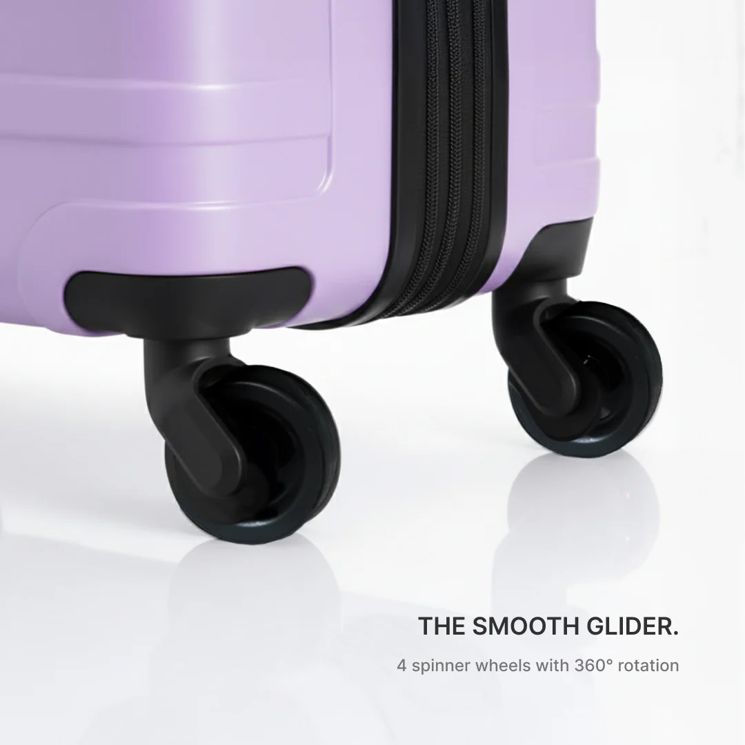 Lilac Zoya Trolley Bag Combo (Medium & Large) - Image 5
