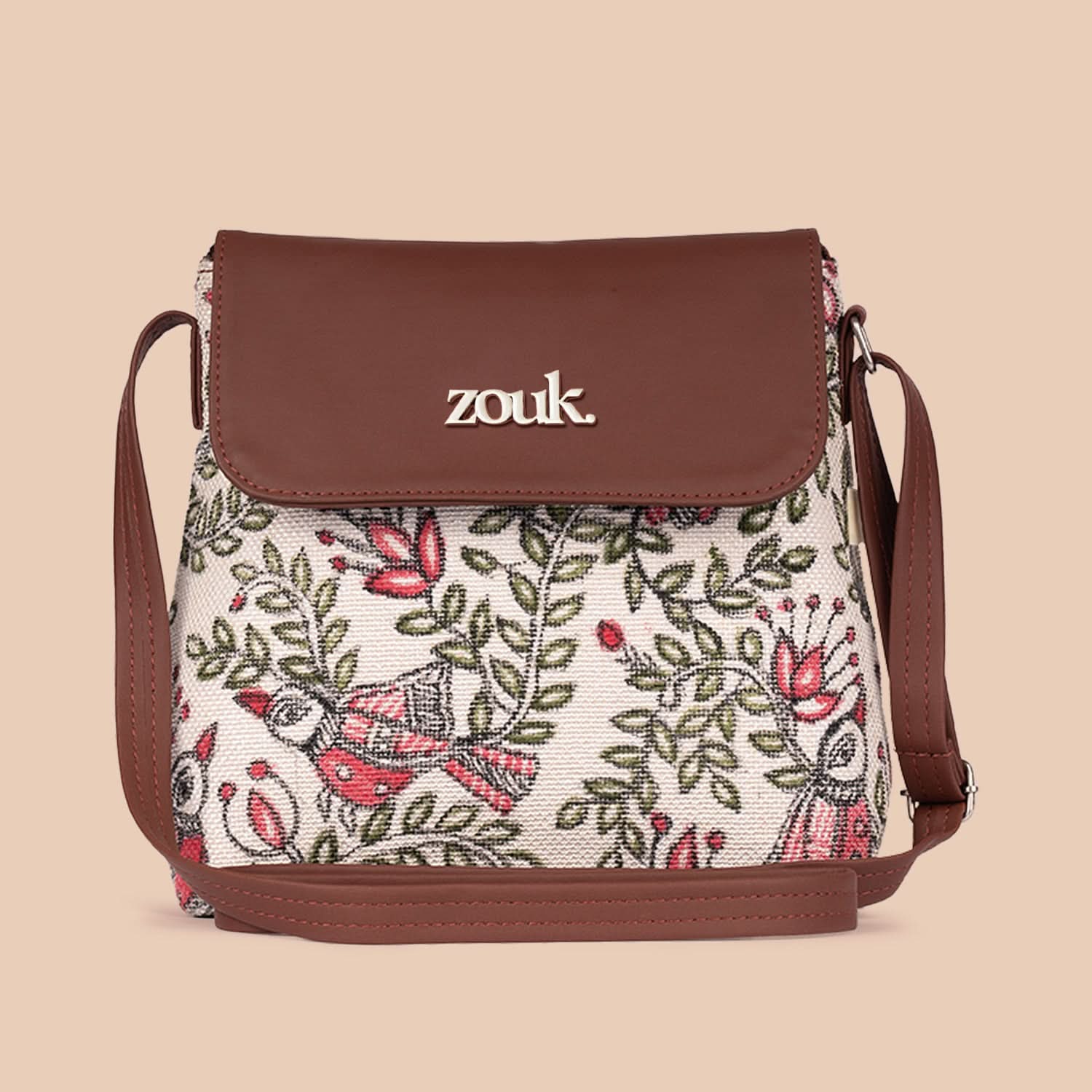 Madhopur Pakhi Flap Sling Bag - Image 2