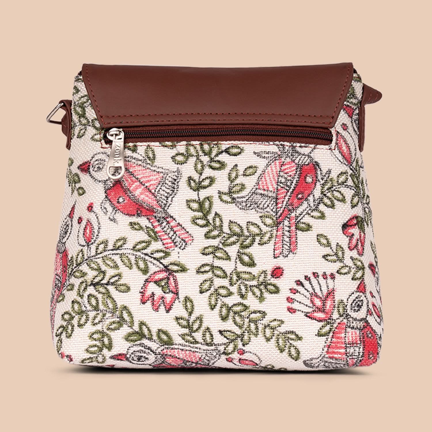 Madhopur Pakhi Flap Sling Bag - Image 3