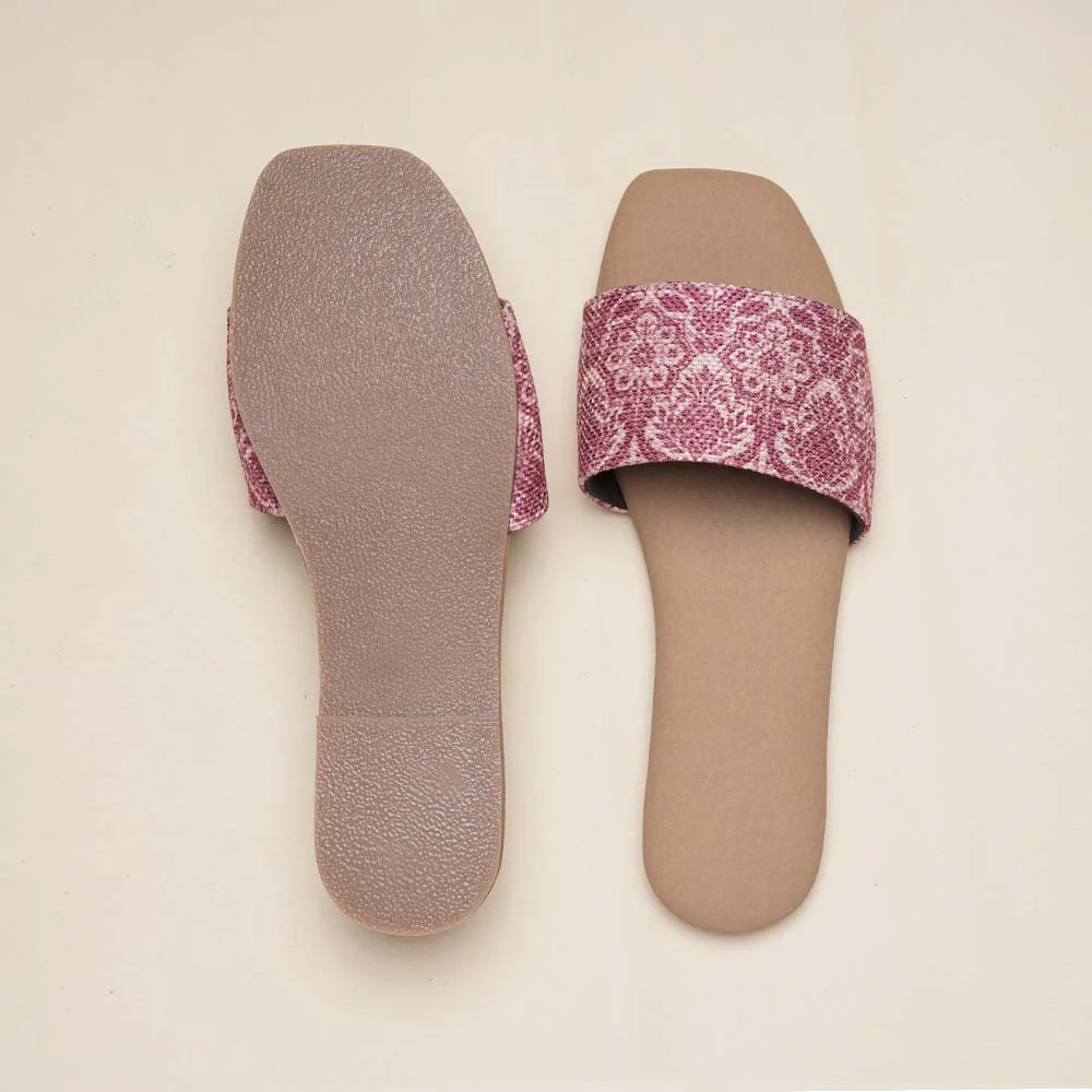 Madurai Blossom Casual Flats - Image 2